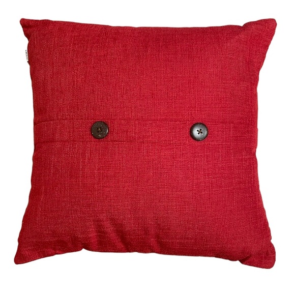 Red Accent Pillow - Picture 5 of 8